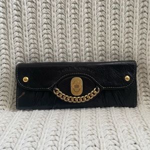 Vintage Y2K Juicy Couture Leather Clutch Wallet